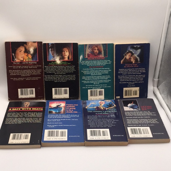 R.L Stine Lot of 8 Books including Fear Street Saga Young Adult Horror Thriller - Picture 6 of 14